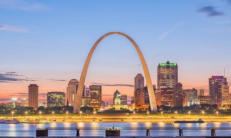 La Gateway Arch de Saint-Louis