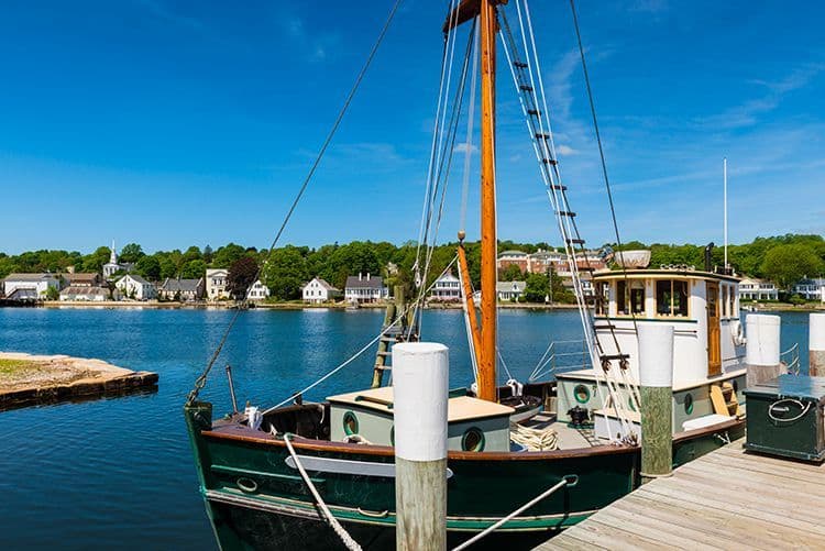 Bateau à Mystic