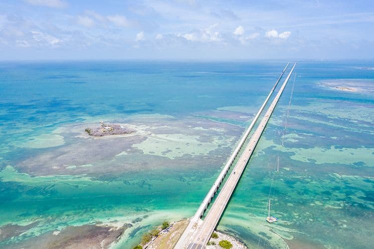 La route Overseas Highway menant aux Keys