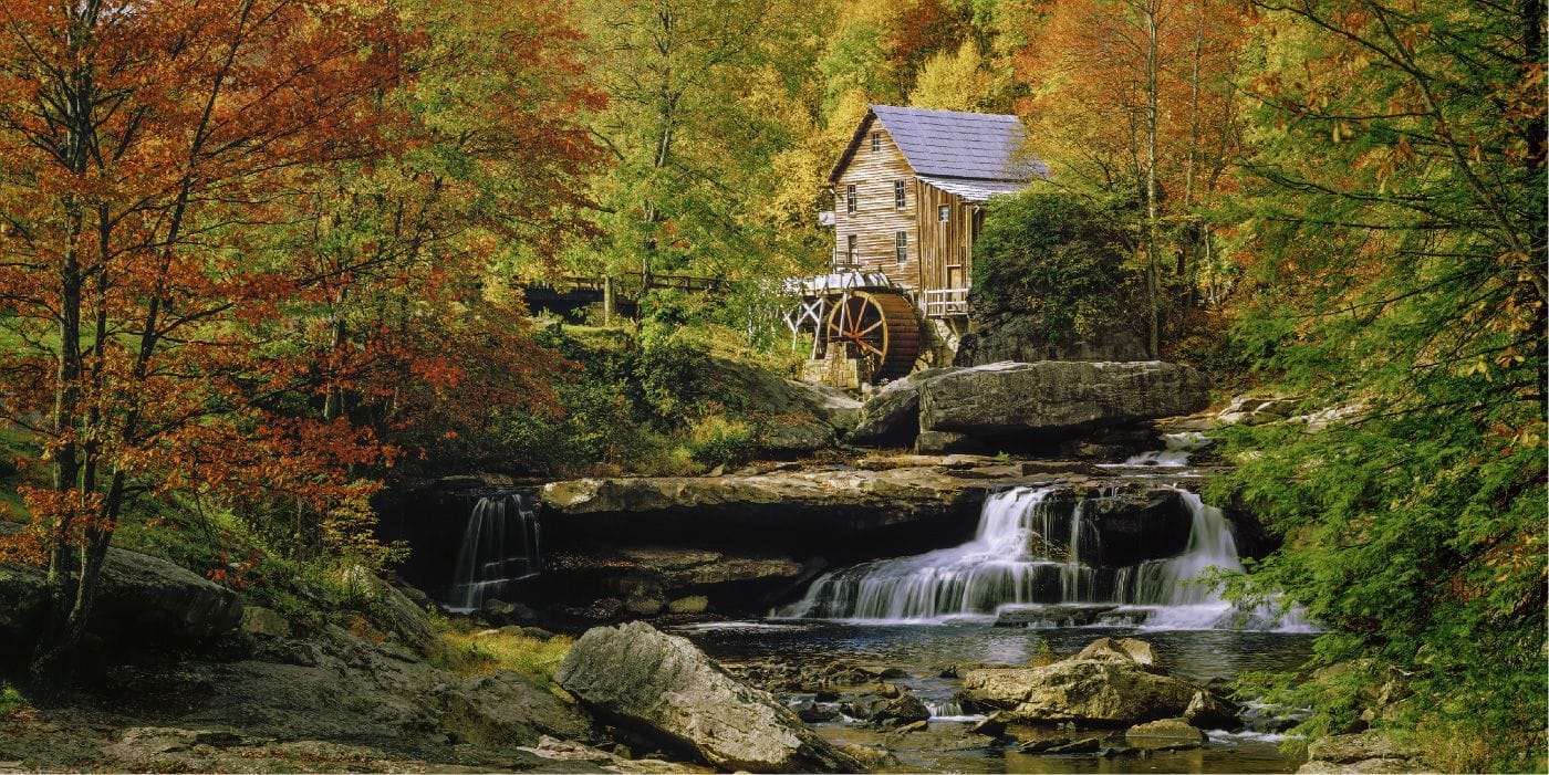 Image de fond réprésentant Virginie Occidentale