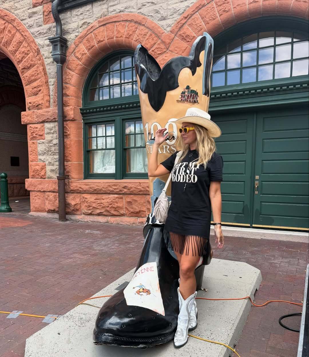 Cindy Poumeyrol à Cheyenne