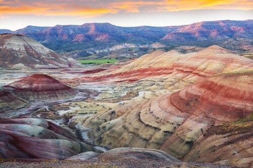 Les Painted Hills, John Day Fossil Beds National Monument