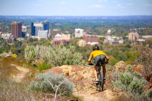 Vue sur la ville de Boise