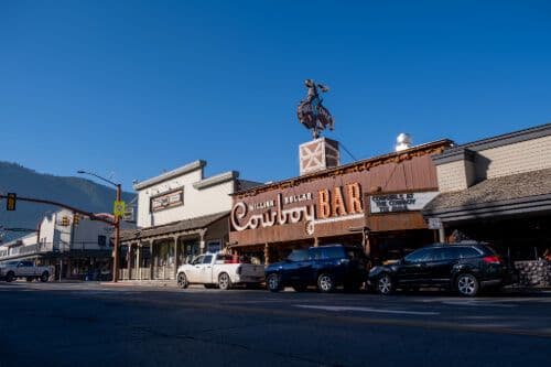 Le Million Dollar Cowboy Bar à Jackson