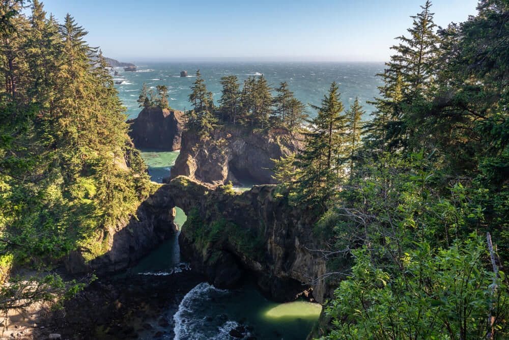 Les Natural Bridges, Oregon