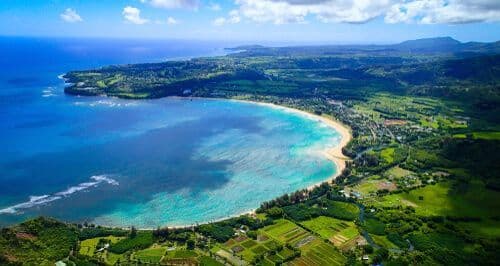 La baie d'Hanalai