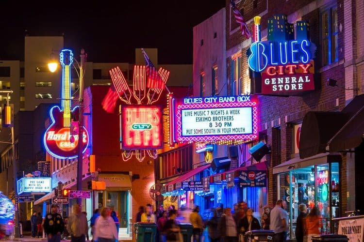 Beale Street à Memphis