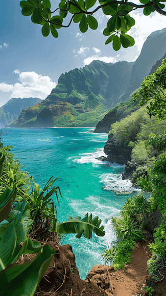 Illustration de notre guide de voyage "Guide complet d'Hawaï et ses îles"