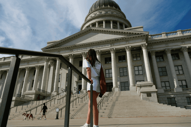 Le State Capitole de Salt Lake City