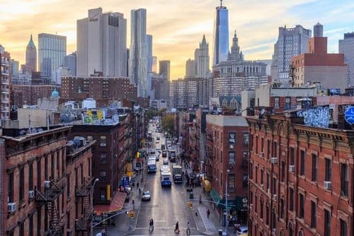 Image de L'historique quartier du Lower East Side à New York