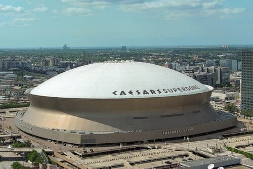Le Caesars Superdome à la Nouvelle-Orléans